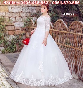 Váy cưới cho cô dâu ngoại cỡ AC627