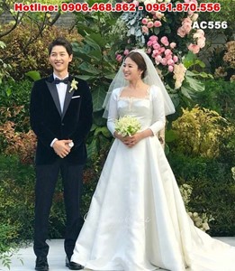 Áo cưới của Song Hye Hyo đẹp nhất năm 2017