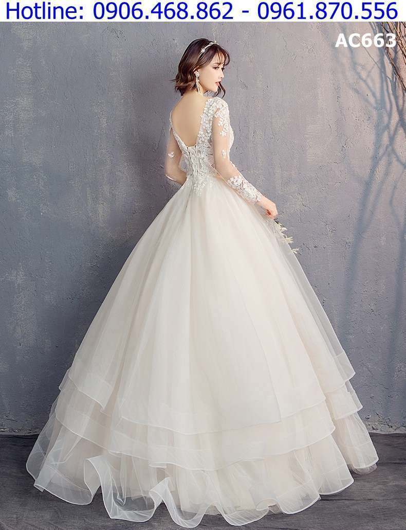 Váy cưới ren – sự lựa chọn tuyệt vời của các cô dâu Việt – Ảnh viện áo cưới  Julia Wedding