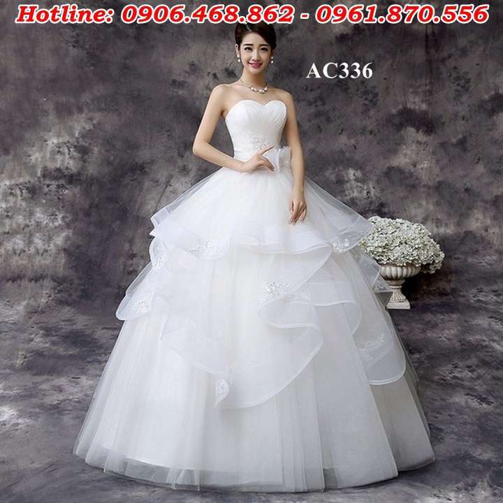 Mua váy cưới giá bao nhiêu tiền, ở đâu giá rẻ tại TPHCM?
